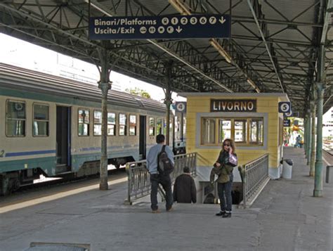 Rome to Livorno Train Station .